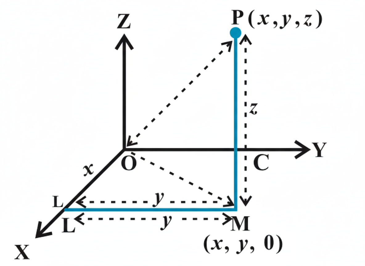 3D coordinate planes