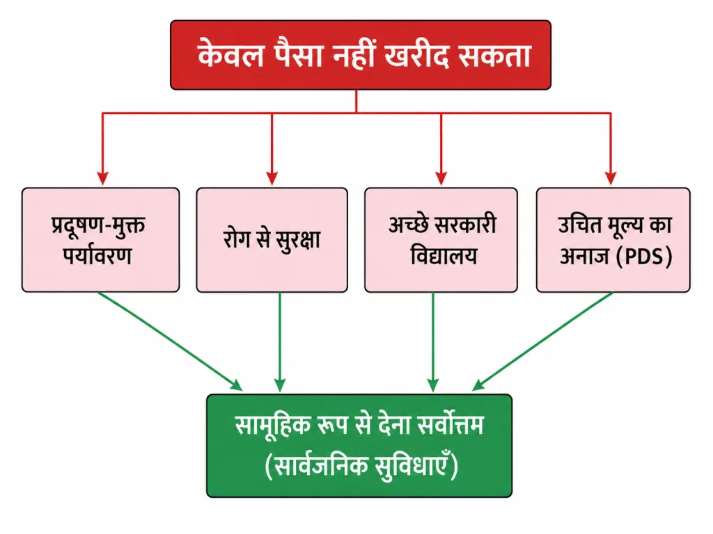 सार्वजनिक सुविधाएँ क्यों ज़रूरी हैं