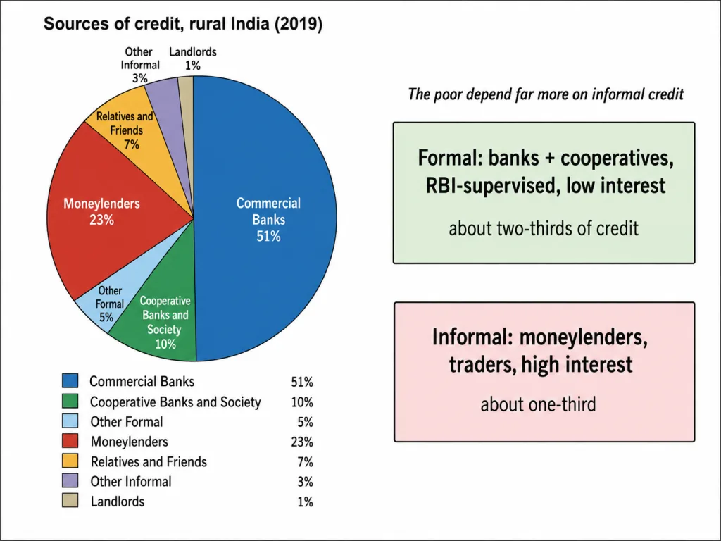 Formal and informal sources of rural credit