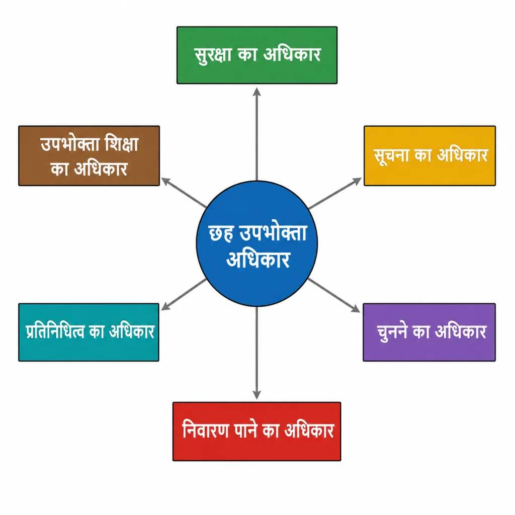 उपभोक्ता के छह अधिकार