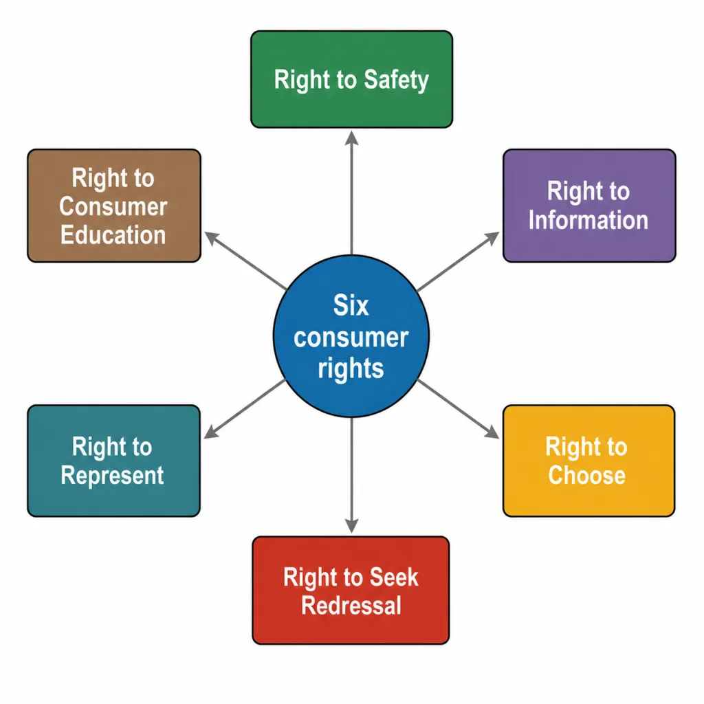 The six rights of consumers