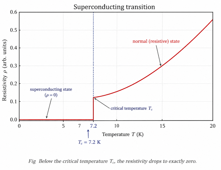 Superconductor transition