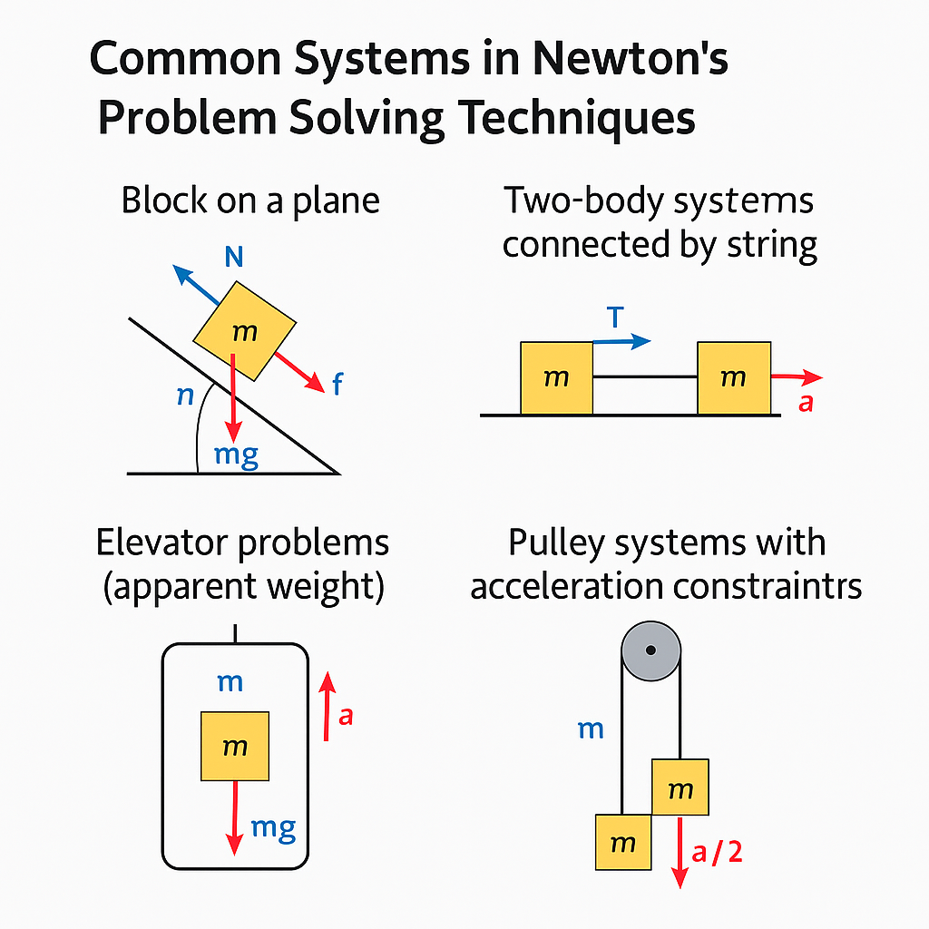 Diagram of common systems